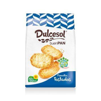 Грінки Dulcesol Panecillos Buen Pan 200г Tostados пшеничні (ящ/12шт) ЦБ-00000972 фото
