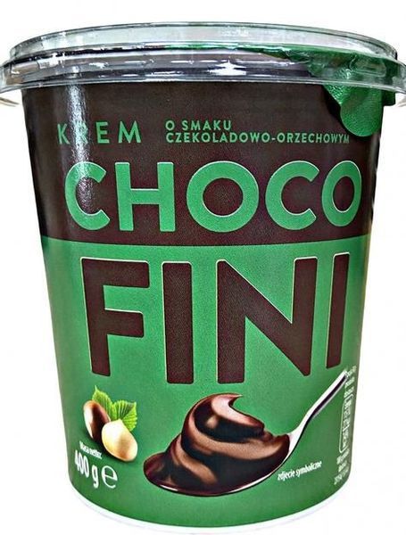 Шоколадна паста ChocoFini 400г Мікс (ящ/12шт) 00-00003215 фото